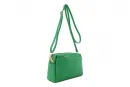 PU Underarm Bag Zipper Single Shoulder Crossbody Handbag Solid Color Small Square Bag